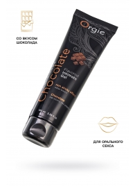 Интимный гель на водной основе Lube Tube Chocolate с шоколадным вкусом - 100 мл. - ORGIE - купить с доставкой в Орехово-Зуево