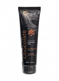 Интимный гель на водной основе Lube Tube Chocolate с шоколадным вкусом - 100 мл. - ORGIE - купить с доставкой в Орехово-Зуево
