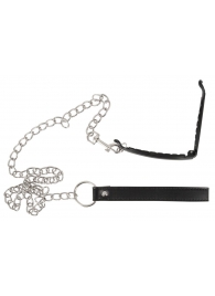 Зажим для половых губ с поводком Pussy Clamp With A Leash - Orion - купить с доставкой в Орехово-Зуево