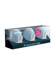 Набор из 3 мастурбаторов-яиц Satisfyer Savage - Satisfyer - в Орехово-Зуево купить с доставкой