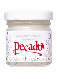 Массажная свеча Сoconut Cream - 35 мл. - Pecado - купить с доставкой в Орехово-Зуево