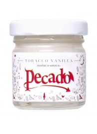 Массажная свеча Tobacco Vanilla - 35 мл. - Pecado - купить с доставкой в Орехово-Зуево