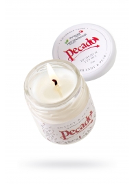 Массажная свеча Brandy   Pear - 35 мл. - Pecado - купить с доставкой в Орехово-Зуево
