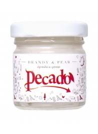 Массажная свеча Brandy   Pear - 35 мл. - Pecado - купить с доставкой в Орехово-Зуево