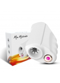 Белый вибромастурбатор Mini Masturbator - Silicone Toys - в Орехово-Зуево купить с доставкой