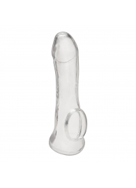 Прозрачная насадка на пенис Transparent Penis Enhancing Sleeve Extension - 15,9 см. - BlueLine - в Орехово-Зуево купить с доставкой