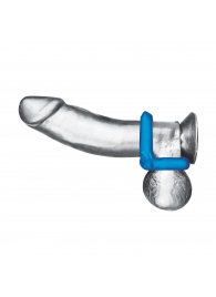 Комплект из 2 эрекционных колец-восьмерок 2-Pack Duo Cock And Ball Stamina Enhancement Ring - BlueLine - в Орехово-Зуево купить с доставкой