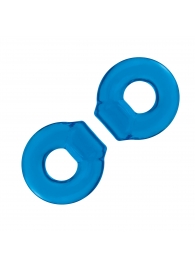 Комплект из двух колец для пениса 2-Pack Ultra-Stretch Stamina Endurance Ring - BlueLine - в Орехово-Зуево купить с доставкой