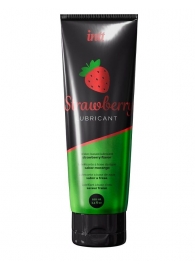 Смазка на водной основе с ароматом клубники Strawberry Lubricant - 100 мл. - INTT - купить с доставкой в Орехово-Зуево