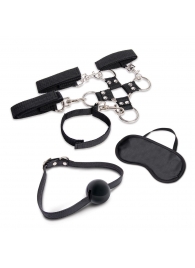 Набор для фиксации из 7 предметов Hogtie   Ball Gag Kit - Lux Fetish - купить с доставкой в Орехово-Зуево