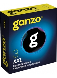 Презервативы увеличенного размера Ganzo XXL - 3 шт. - Ganzo - купить с доставкой в Орехово-Зуево