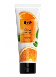Лубрикант на водной основе OYO Aroma Gel Orange с ароматом апельсина - 75 мл. - OYO - купить с доставкой в Орехово-Зуево