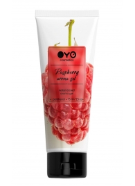 Лубрикант на водной основе OYO Aroma Gel Raspberry с ароматом малины - 75 мл. - OYO - купить с доставкой в Орехово-Зуево