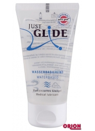 Вагинальная смазка на водной основе JUSTGLIDE - 50 мл. - Orion - купить с доставкой в Орехово-Зуево
