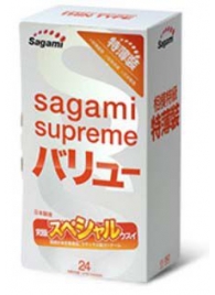 Ультратонкие презервативы Sagami Xtreme SUPERTHIN - 24 шт. - Sagami - купить с доставкой в Орехово-Зуево