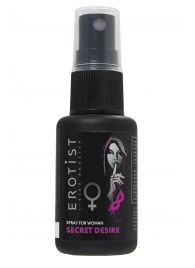 Возбуждающий спрей для женщин Erotist Secret Desire - 30 мл. - Erotist Libido Booster - купить с доставкой в Орехово-Зуево