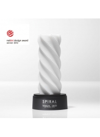 Белый 3D мастурбатор SPIRAL - Tenga - в Орехово-Зуево купить с доставкой