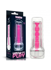 Светящийся в темноте мастурбатор 8.5 Lumino Play Masturbator - Lovetoy - в Орехово-Зуево купить с доставкой
