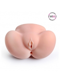 Реалистичный мастурбатор с двумя функциональными отверстиями - Erowoman-Eroman - в Орехово-Зуево купить с доставкой