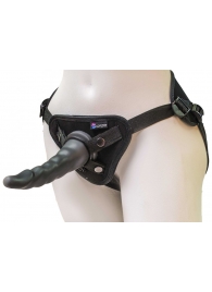 Комплект из трусиков Harness и двух насадок - 20,5 и 18 см. - LOVETOY (А-Полимер) - купить с доставкой в Орехово-Зуево