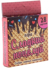 Игра с карточками  Сладкий поцелуй - Сима-Ленд - купить с доставкой в Орехово-Зуево
