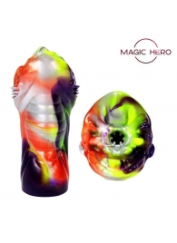 Яркий фантазийный мастурбатор - Bior toys - в Орехово-Зуево купить с доставкой
