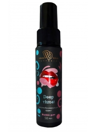 Спрей для горла Deep Throat с десенсибилизирующим эффектом и вкусом бабл-гам - 50 мл. - БиоМед - купить с доставкой в Орехово-Зуево