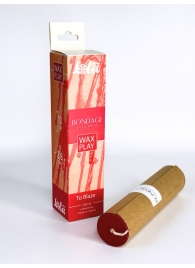 Низкотемпературная свеча для тактильной практики Wax Play To Blaze - Lola Games - купить с доставкой в Орехово-Зуево