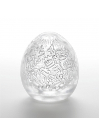 Мастурбатор-яйцо Keith Haring EGG PARTY - Tenga - в Орехово-Зуево купить с доставкой