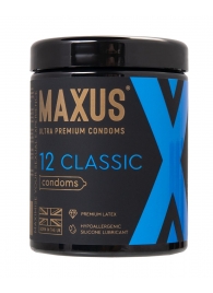 Классические презервативы MAXUS Classic - 12 шт. - Maxus - купить с доставкой в Орехово-Зуево