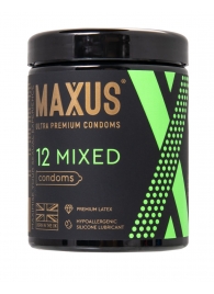 Презервативы MAXUS Mixed - 12 шт. - Maxus - купить с доставкой в Орехово-Зуево
