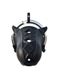 Черный замок верности Extreme Silicone Cock Blocker - Pipedream - купить с доставкой в Орехово-Зуево