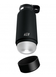 Черный мастурбатор в виде бутылки Fap Flask - Pipedream - в Орехово-Зуево купить с доставкой