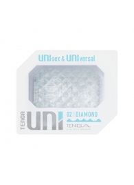 Прозрачный мастурбатор-стимулятор Tenga Uni Diamond - Tenga - в Орехово-Зуево купить с доставкой