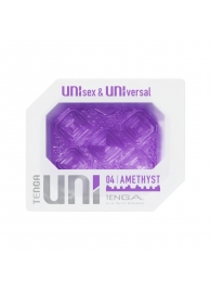 Фиолетовый мастурбатор-стимулятор Tenga Uni Amethyst - Tenga - в Орехово-Зуево купить с доставкой