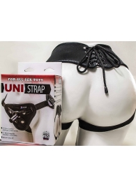 Универсальные трусики Harness UNI strap с корсетом - LOVETOY (А-Полимер) - купить с доставкой в Орехово-Зуево