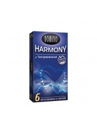 Текстурированные презервативы Domino Harmony - 6 шт. - Domino - купить с доставкой в Орехово-Зуево