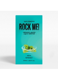 Жидкий вибратор Nuei Rock Me! с ароматом мяты - 20 мл. - Nuei cosmetics - купить с доставкой в Орехово-Зуево