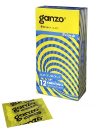 Классические презервативы с обильной смазкой Ganzo Classic - 12 шт. - Ganzo - купить с доставкой в Орехово-Зуево