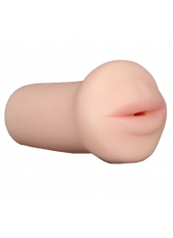 Нежный мастурбатор-ротик REALSTUFF 5INCH MASTURBATOR BJ - Dream Toys - в Орехово-Зуево купить с доставкой