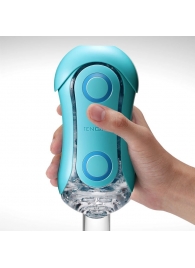Голубой мастурбатор Tenga Flip ORB Ocean - Tenga - в Орехово-Зуево купить с доставкой