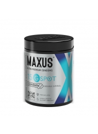 Гладкие презервативы Maxus G spot с двойной спиралью - 15 шт. - Maxus - купить с доставкой в Орехово-Зуево