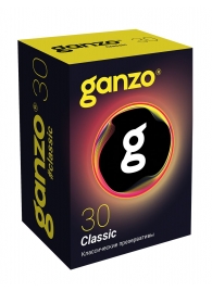 Классические презервативы с обильной смазкой Ganzo Classic - 30 шт. - Ganzo - купить с доставкой в Орехово-Зуево