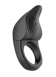 Черное эрекционное виброкольцо Vibro Lust Ring - MALESATION - в Орехово-Зуево купить с доставкой