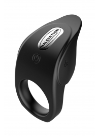 Черное эрекционное виброкольцо Vibro Lust Ring - MALESATION - в Орехово-Зуево купить с доставкой