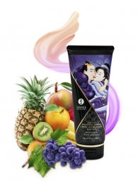Массажный крем для тела с ароматом экзотических фруктов Exotic fruits - 200 мл. - Shunga - купить с доставкой в Орехово-Зуево
