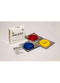 Разноцветные ароматизированные презервативы Unilatex Multifruits - 3 шт. - Unilatex - купить с доставкой в Орехово-Зуево