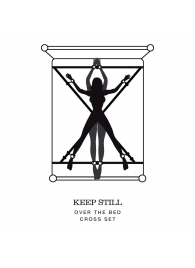 Набор для связывания на кровати Keep Still - Fifty Shades of Grey - купить с доставкой в Орехово-Зуево