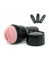 Мастурбатор-вагина Fleshlight - Vibro Pink Lady Touch с вибрацией - Fleshlight - в Орехово-Зуево купить с доставкой