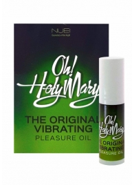 Масло унисекс с эффектом вибрации Oh! Holy Mary - 6 мл. - Nuei cosmetics - купить с доставкой в Орехово-Зуево